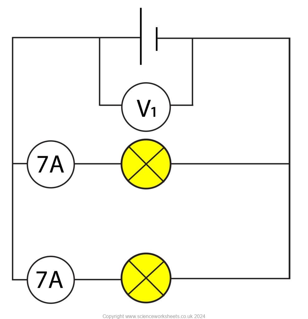 Calculate potential diffence of the cell in the parallel circuit