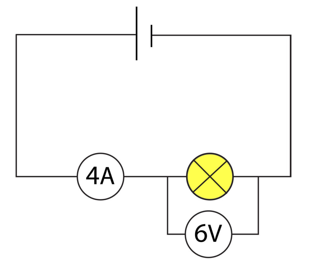 Calculating resistance for a bulb in a series circuit