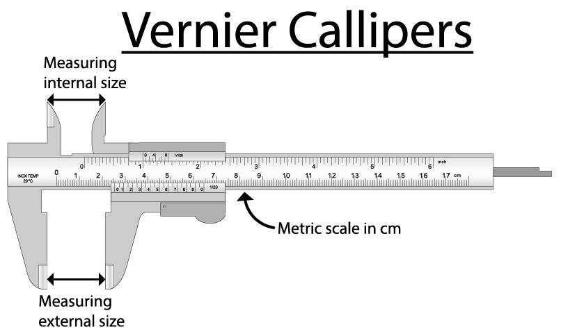 Using Vernier Callipers